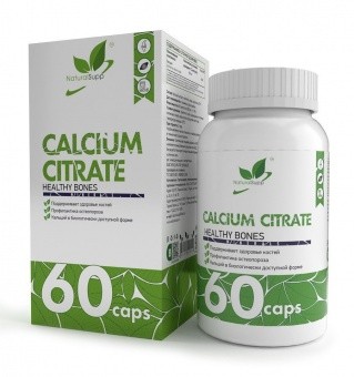 NaturalSupp NaturalSupp Calcium Citrate, 60 капс. 